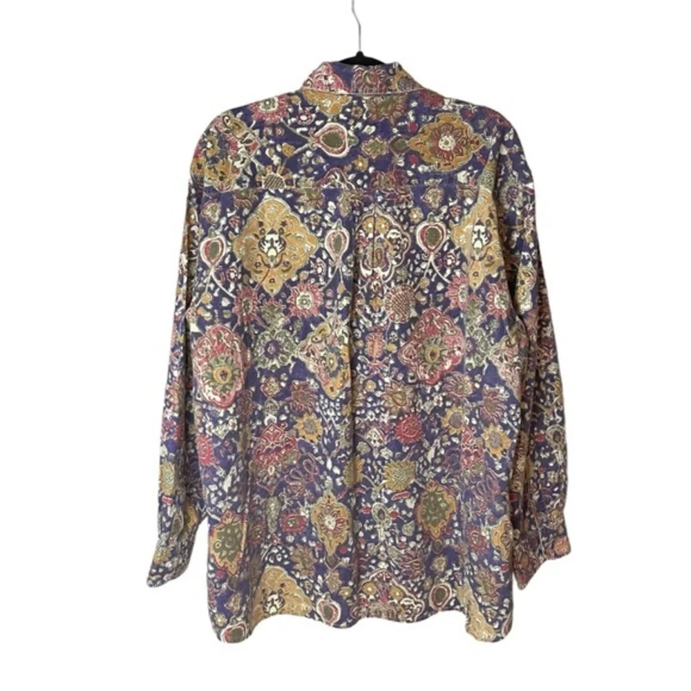 Old School Clothing Company Vintage Purple Yellow Long Sleeve Men’s Size XL‎ - Picture 2 of 6